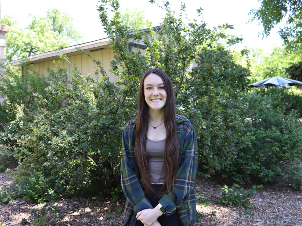 An outdoor portrait of Erica Wilson